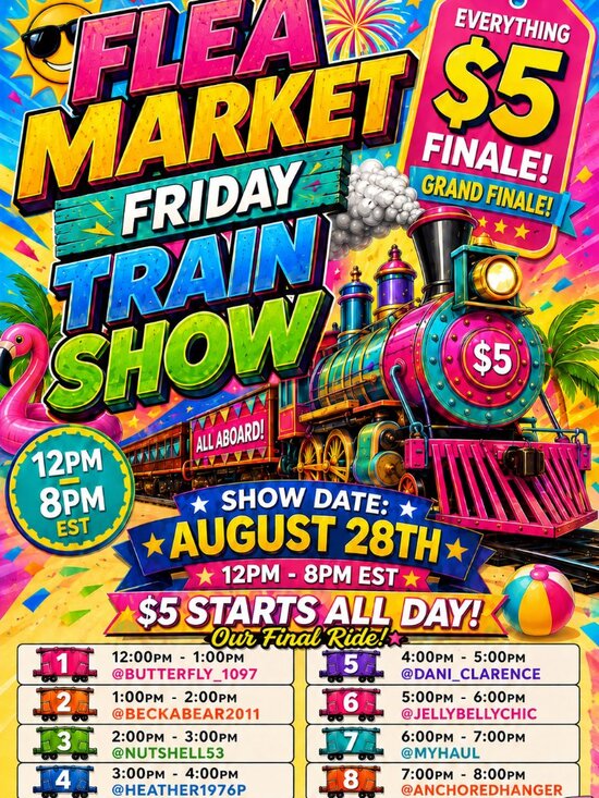 WARDROBE POP Dresses & Skirts - FLEA MARKET FRIDAY TRAIN SHOW 12-8PM EST